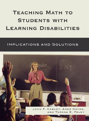 Book cover for Teaching Math to Students with Learning Disabilities