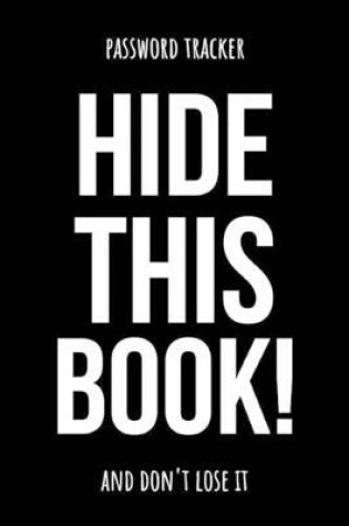 Cover of Hide This Book