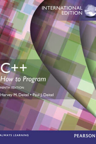 Cover of C++ How to Program, plus MyProgrammingLab with Pearson eText