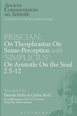 Cover of On Theophrastus on Perception