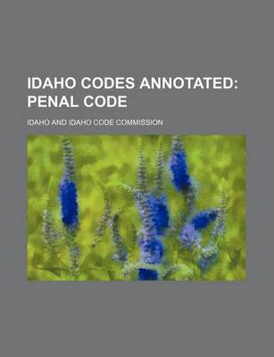 Book cover for Idaho Codes Annotated