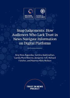 Book cover for Snap Judgements