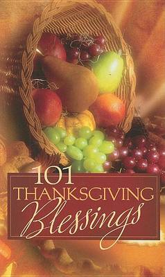 Book cover for 101 Thanksgiving Blessings