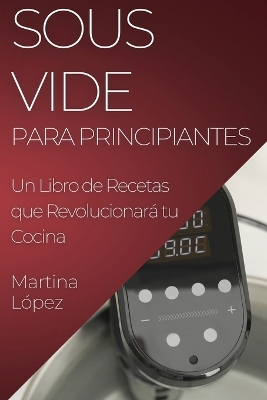 Book cover for Sous Vide para Principiantes