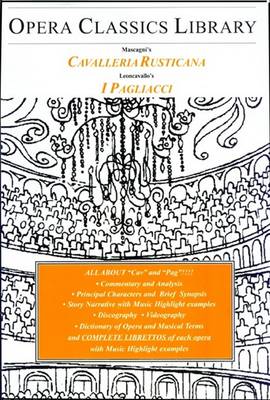 Book cover for Cavalleria Rusticana and I Pagliacci