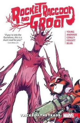 Book cover for Rocket Raccoon and Groot, Volume 1