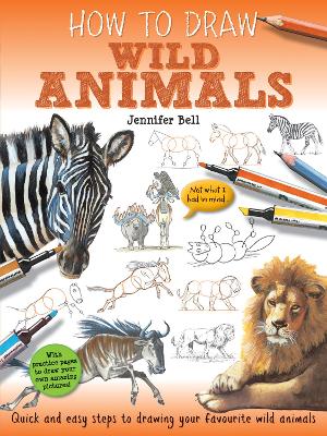 Book cover for How To Draw: Wild Animals
