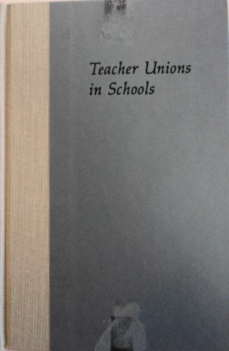 Book cover for Teacher Unions in Schools
