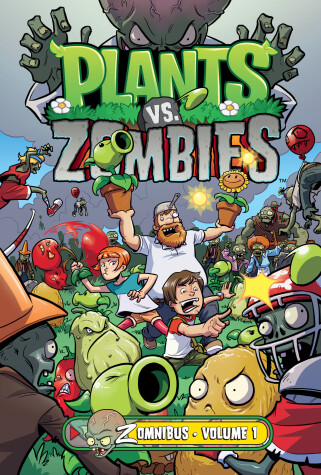 Book cover for Plants vs. Zombies Zomnibus Volume 1
