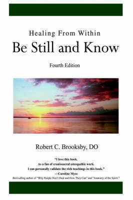 Cover of Healing From Within Be Still and Know