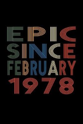 Book cover for Epic Since February 1978