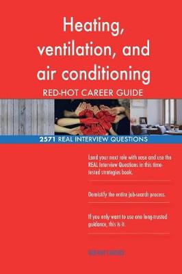 Book cover for Heating, ventilation, and air conditioning (HVAC) sheet metal installer RED-HOT