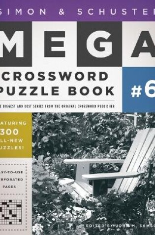 Cover of Simon & Schuster Mega Crossword Puzzle Book #6