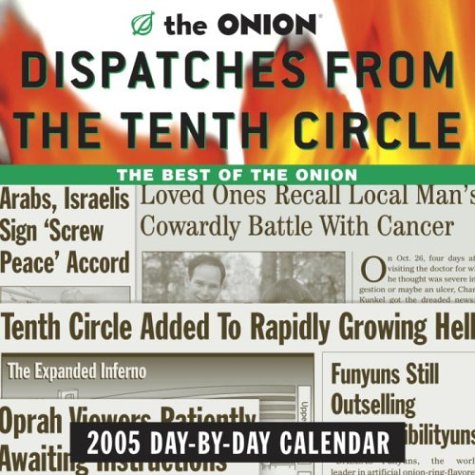 Book cover for Onion Dispatches Calendar 2005