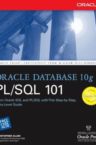 Cover of Oracle Database 10g PL/SQL 101