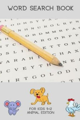 Cover of Word Search Book For Kids 9-12
