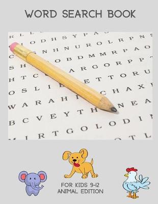 Book cover for Word Search Book For Kids 9-12