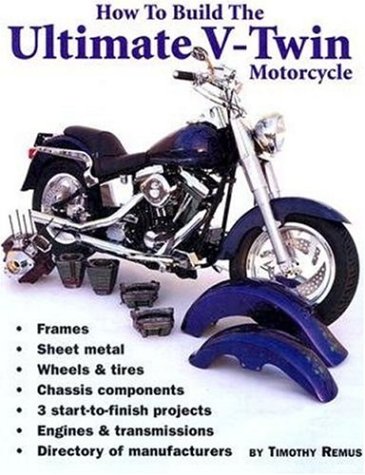 Book cover for How to Build the Ultimate V-twin Motorcycle