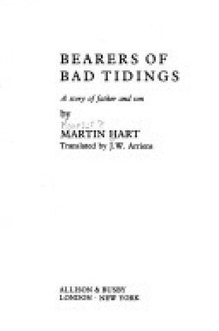 Cover of Bearers of Bad Tidings