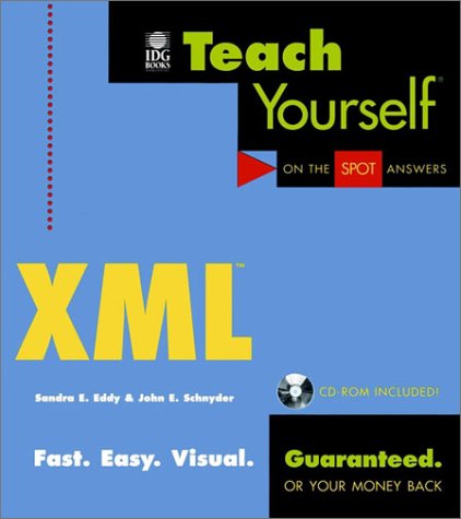 Book cover for Teach Yourself XML