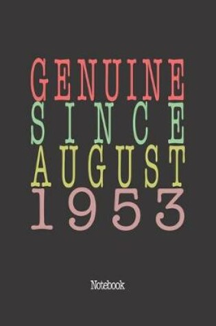 Cover of Genuine Since August 1953