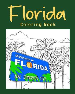 Book cover for Florida Coloring Book