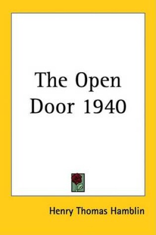Cover of The Open Door 1940