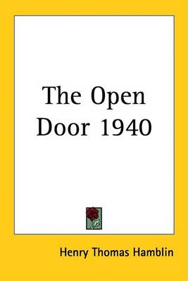 Book cover for The Open Door 1940