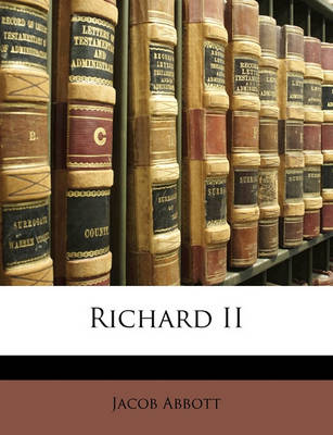 Book cover for Richard II