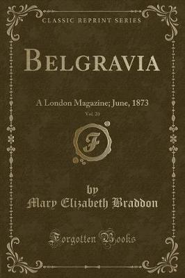 Book cover for Belgravia, Vol. 20