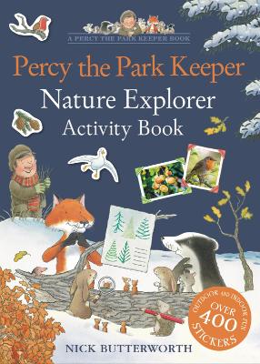 Book cover for Percy the Park Keeper: Nature Explorer Activity Book