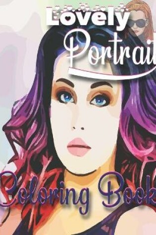 Cover of Lovely Portrait Coloring Book