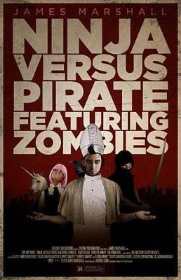 Cover of Ninja Versus Pirate Featuring Zombies