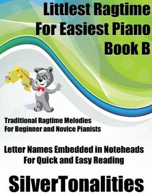 Book cover for Littlest Ragtime for Easiest Piano Book B