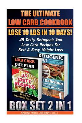 Book cover for The Ultimate Low Carb Cookbook BOX SET 2 IN 1