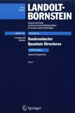 Cover of Optical Properties 3
