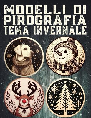 Book cover for Modelli di pirografia a tema invernale