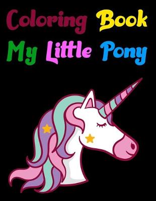Book cover for Coloring Book My Little Pony