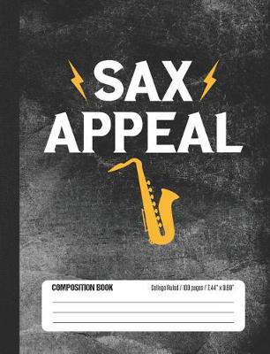 Book cover for Sax Appeal Composition Book