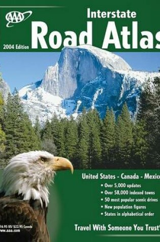 Cover of AAA Interstate Road Atlas 2004