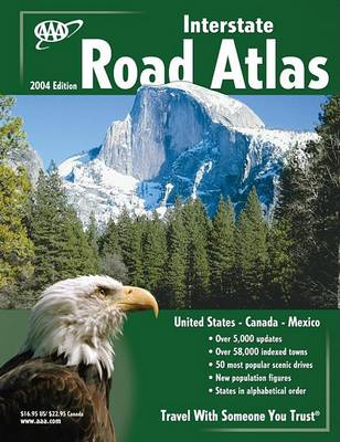 Book cover for AAA Interstate Road Atlas 2004