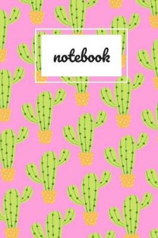 Cover of Cactus print notebook