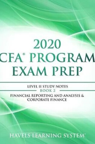 Cover of 2020 CFA Program Exam Prep Level II