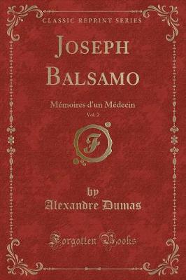 Book cover for Joseph Balsamo, Vol. 2