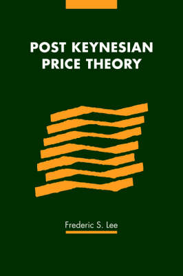 Book cover for Post Keynesian Price Theory