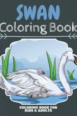 Cover of Swan Coloring Book