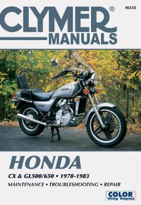 Book cover for Honda Cx & Gl500/650 Twins 78-83