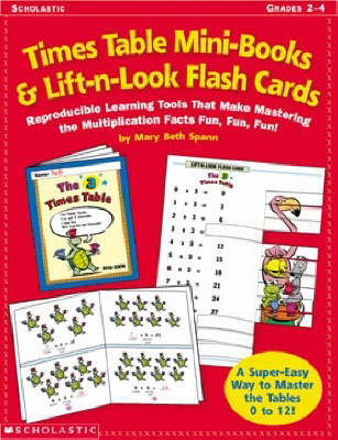 Book cover for Times Table Mini-Books and Lift-N-Look Flash Cards