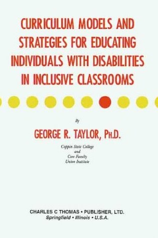 Cover of Curriculum Strategies for Teaching Social Skills to the Disabled