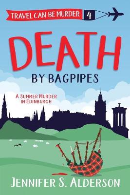 Book cover for Death by Bagpipes